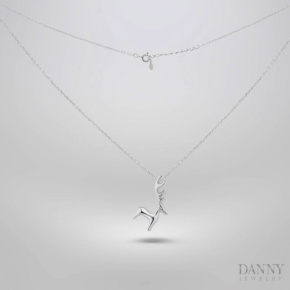 Dây Mặt Bạc Ý 925, xi Rhodium - DM41