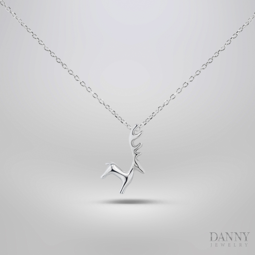 Dây Mặt Bạc Ý 925, xi Rhodium - DM41